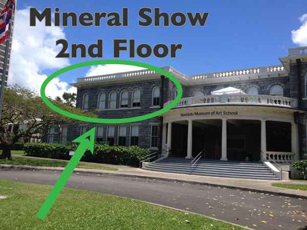 Hawaii Gem and Mineral Show 2017 Honolulu Museum of Art School Building