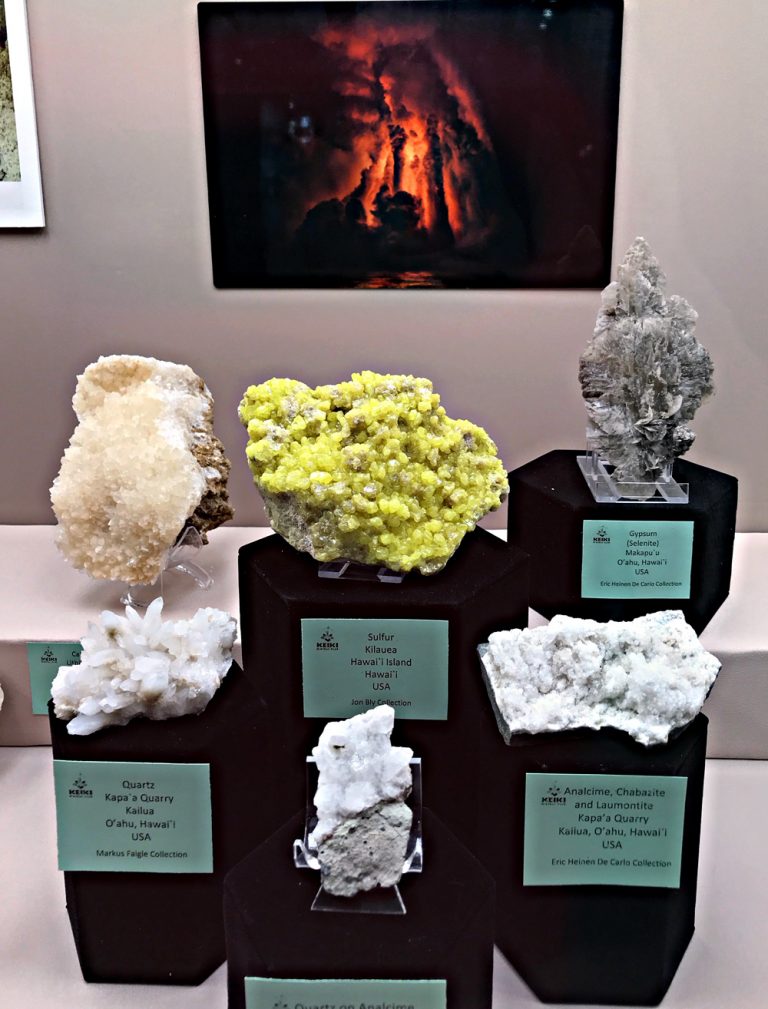 Hawaii Minerals on display for the first time - Rock and Mineral ...