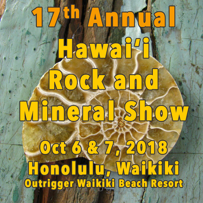 2018 Rock and Mineral Show in Hawaii